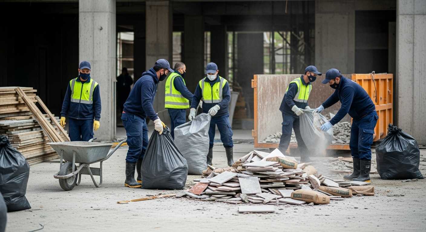 إزالة مخلفات البناء