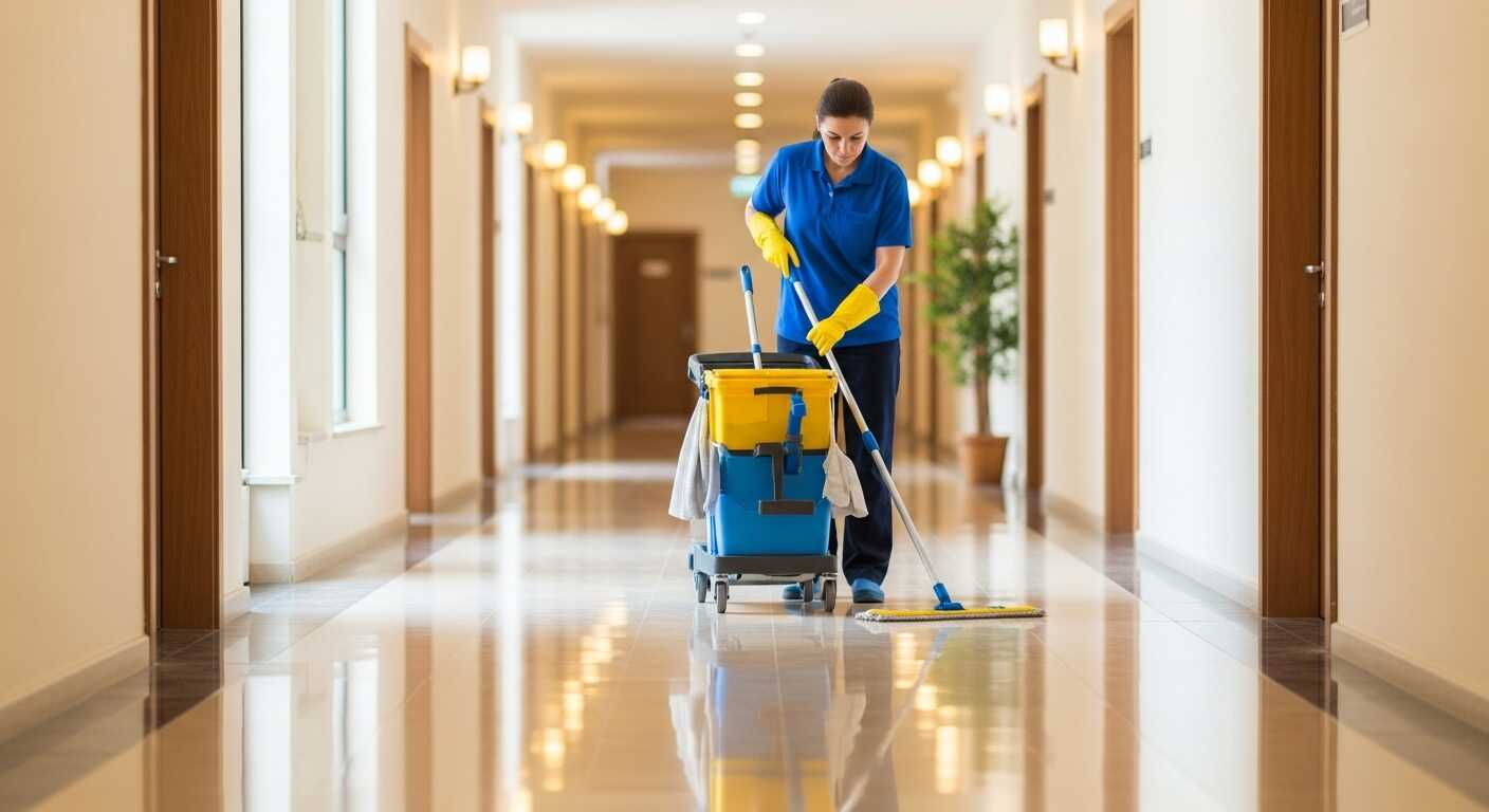 تنظيف الممرات