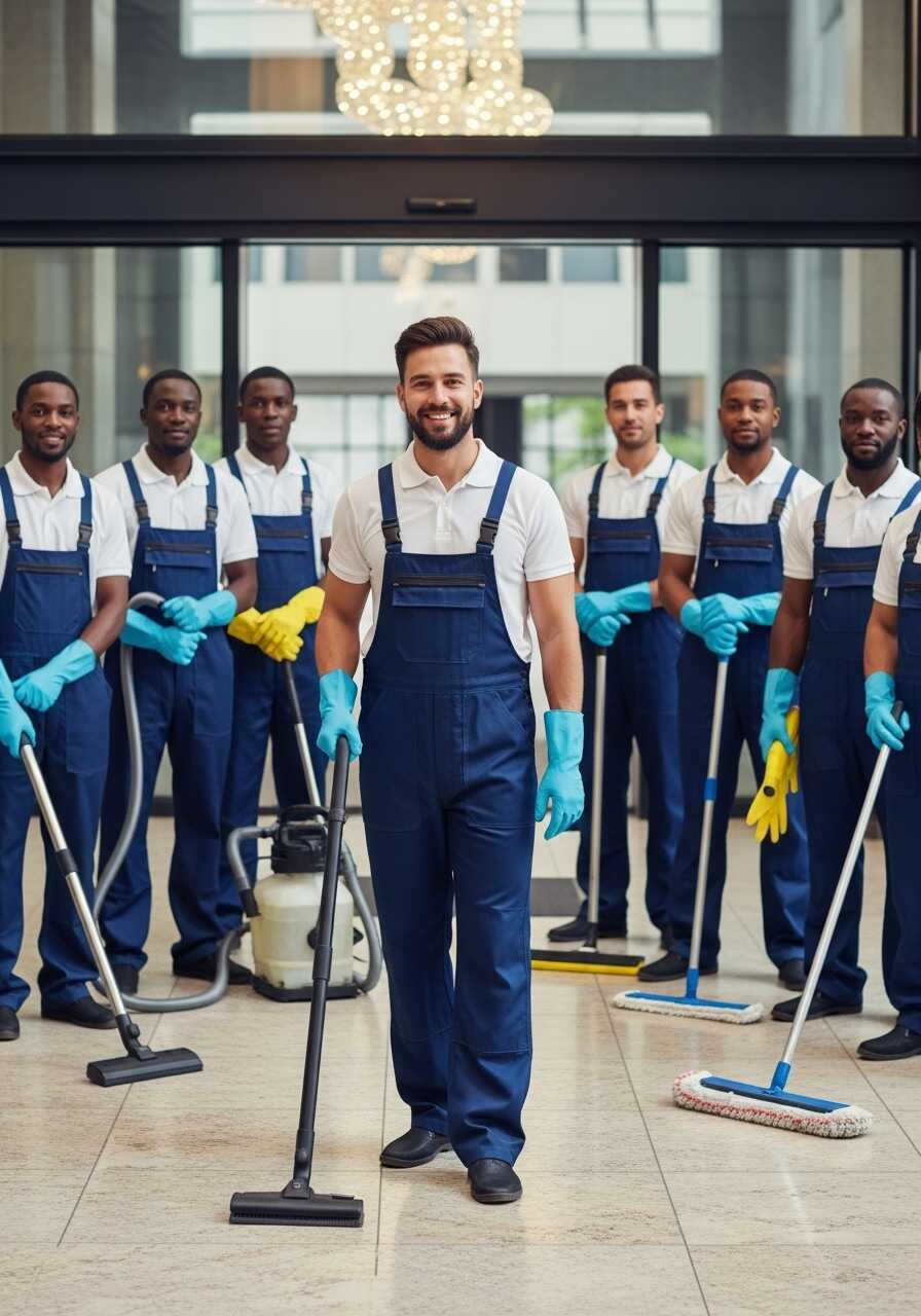 فريق محترف لتنظيف المكاتب في السعودية
