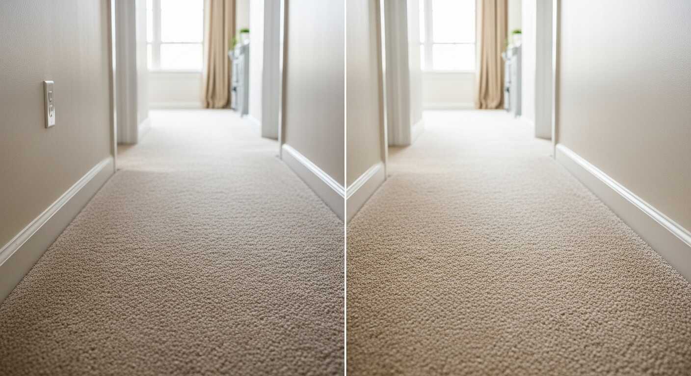 مفروشات قبل وبعد التنظيف